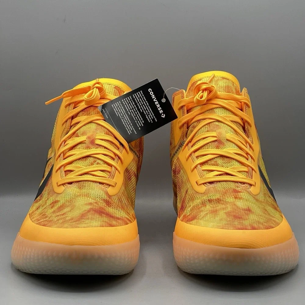 Converse Men's 16 Sneakers All Star Pro BB Flames Basketball Orange 166261C